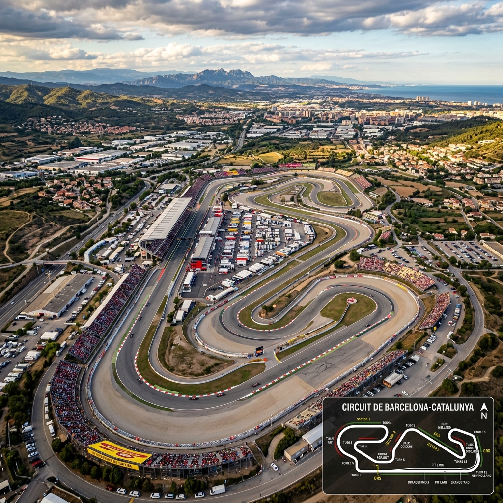Circuit de Barcelona-Catalunya závodní okruh – Španělsko